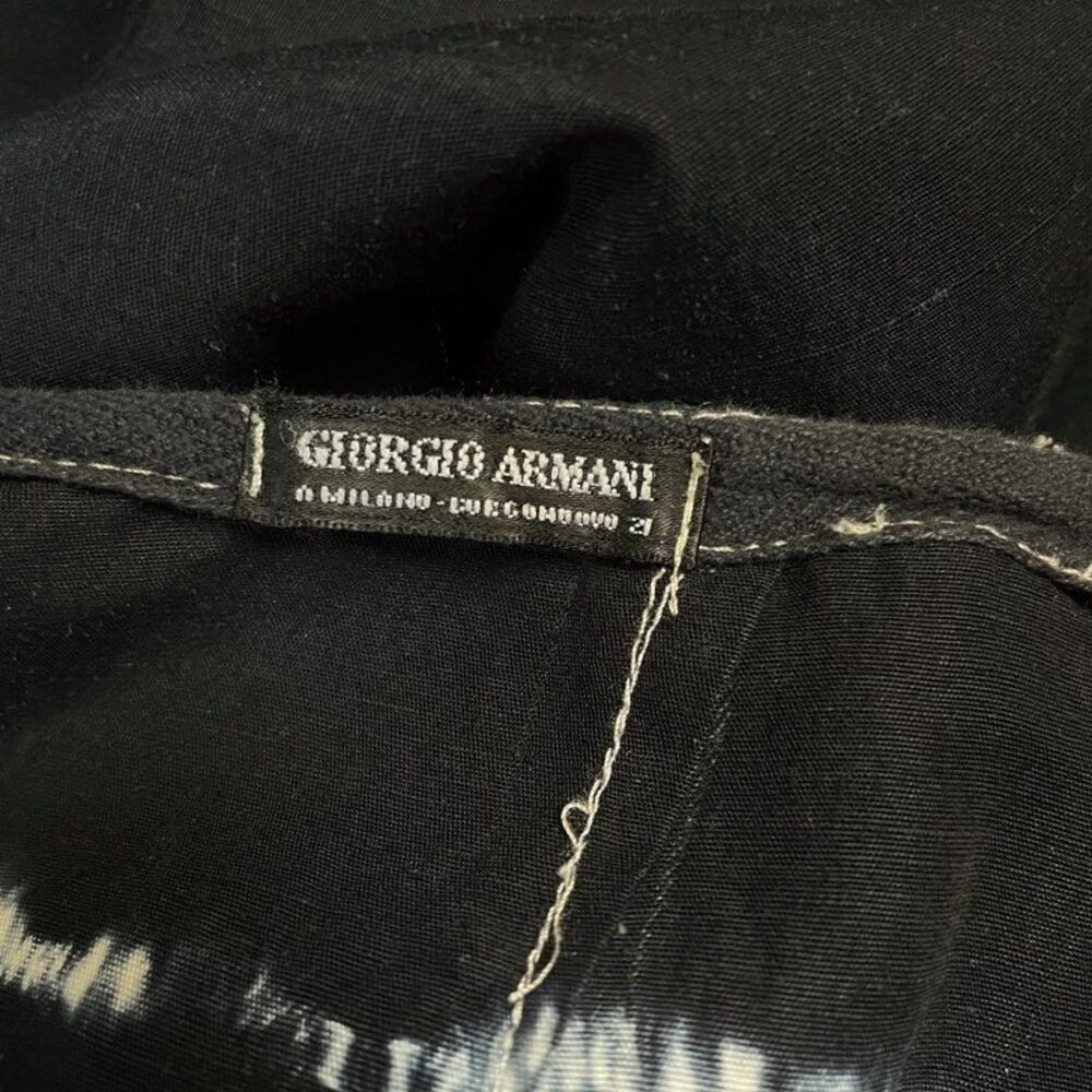 Giorgio Armani Tie-Dye Straight-Leg Pants - Picture 6 of 6